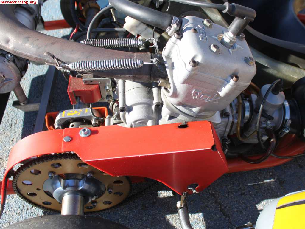 Vendo Kart Intrepid Con Motor Vortex Rock Con Frenos Delante