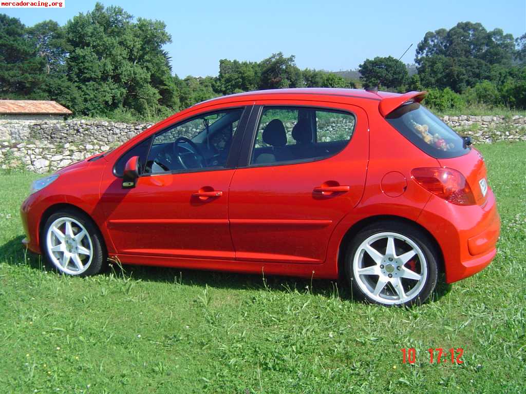 Peugeot 207 1 6 16v 120cv Rojo