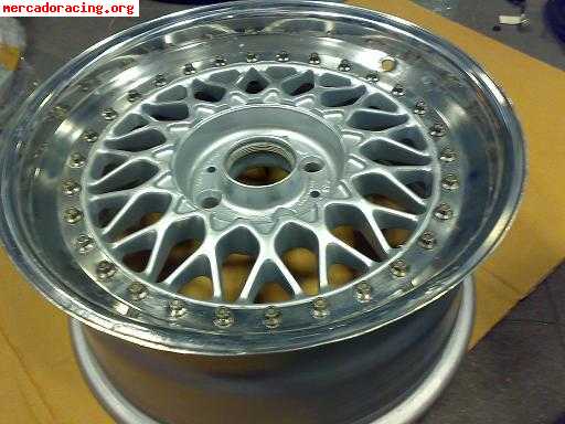 BBS RS 070 7x15 ET16 buje 4x100 como nuevas para BMW E30 Go