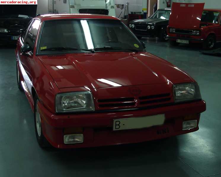 Vendo Opel Manta GSI en impecable estado de todo