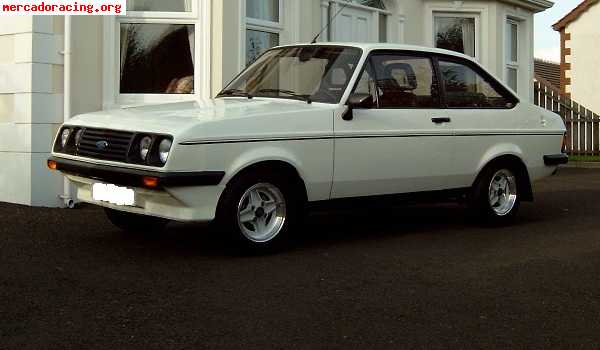 Vendo Ford Escort RS2000 Mk2 del a o 1978 Matriculado en Espa a