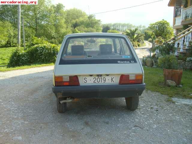 Se vende Talbot Samba Gl a o 1983 Con ITV pasada