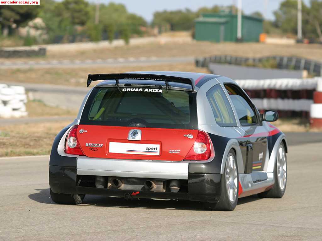 renault clio v6 rs trophy cup fase ii 330cv