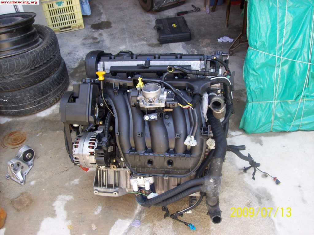 Motor de arranque peugeot 206