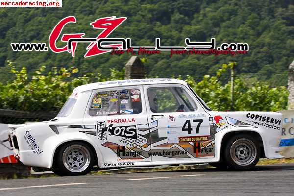 vendo simca rallyecarroceria en perfecto estadosoldada y raforzadapuente