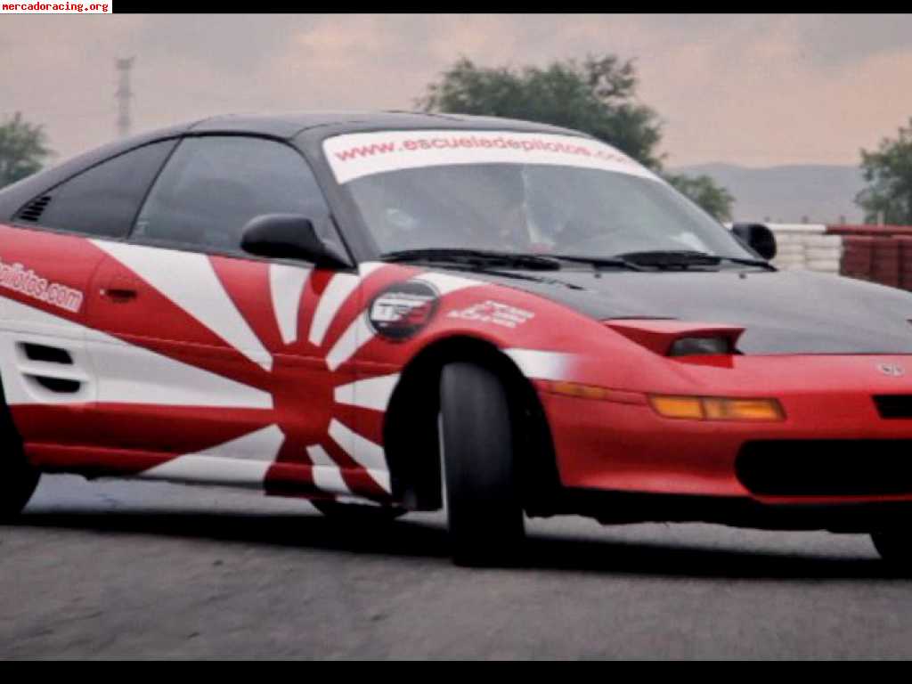 Toyota MR2 turbo 1991 time attack - drift
