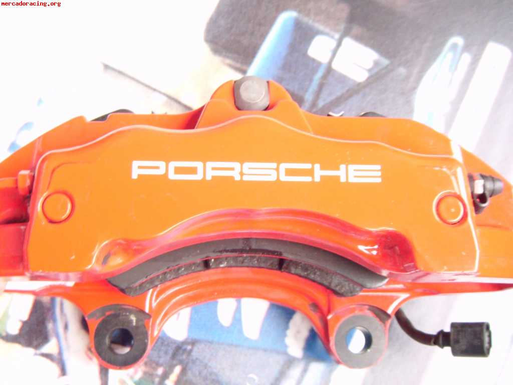 PINZAS BREMBO PORSCHE 6 PISTONES