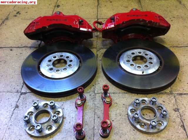 Kit Frenos Brembo 6 Pistones Completo Con Discos De 334x32