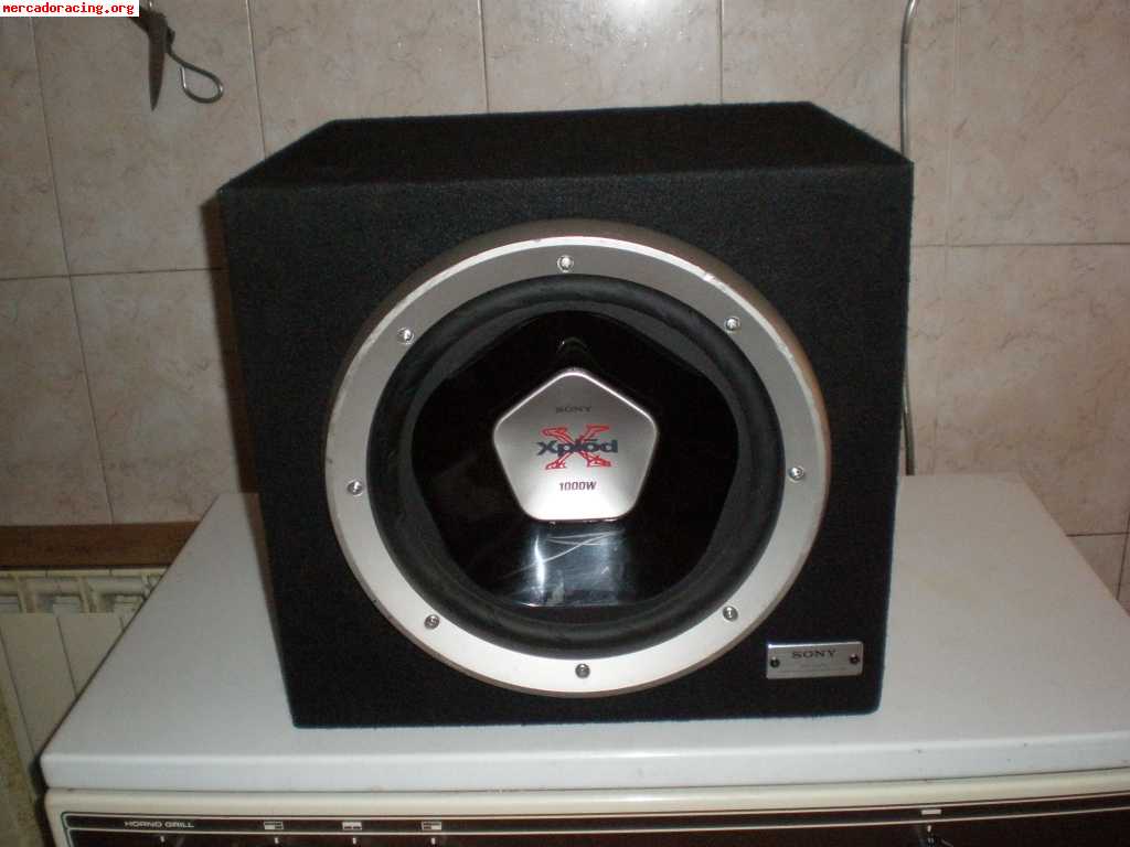 subwoofer 1000w de sony xplod
