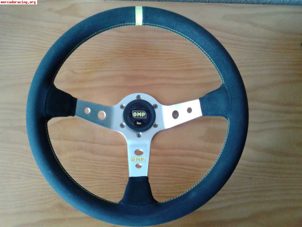 Volante Corsica W/S Bianco - Design Sportivo, Per Simulatori Di Guida E Gaming
