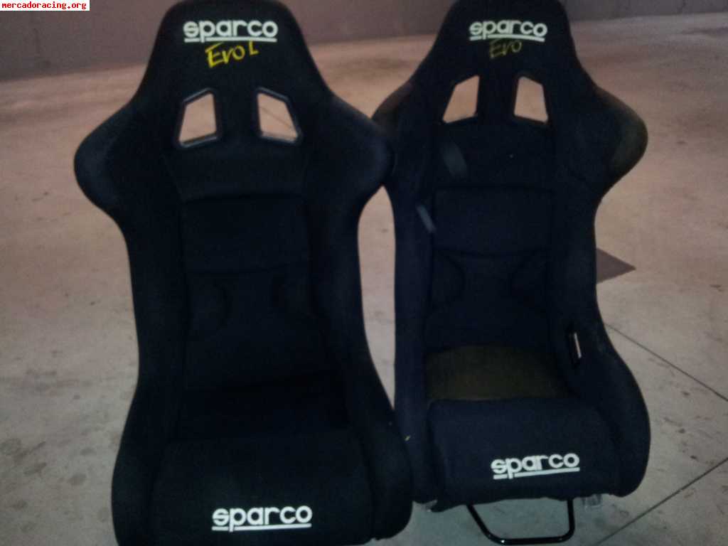 Vendo Baquets Sparco Evo L Y Evo