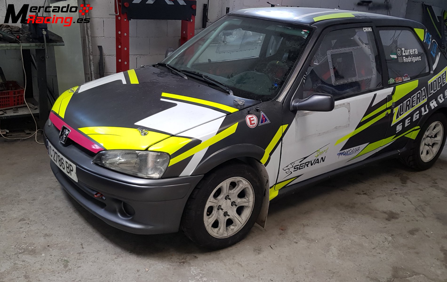 Бампер peugeot 106