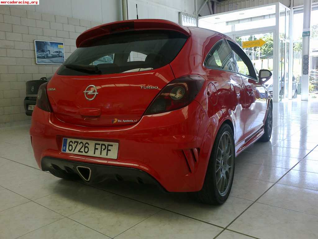 Бампер corsa opc