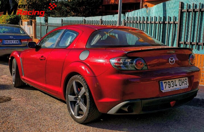 Mazda rx8 красная