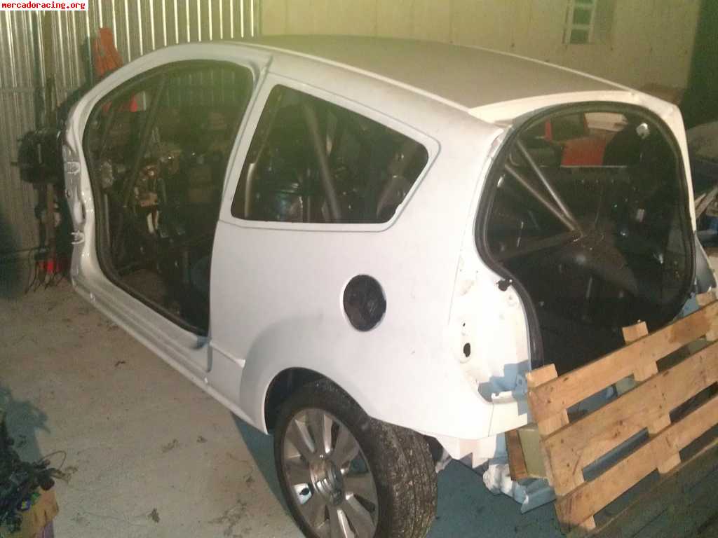 Citroen c2 багажник