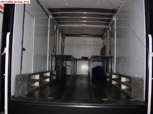 remolque hospitality carreras con hospitality adosado