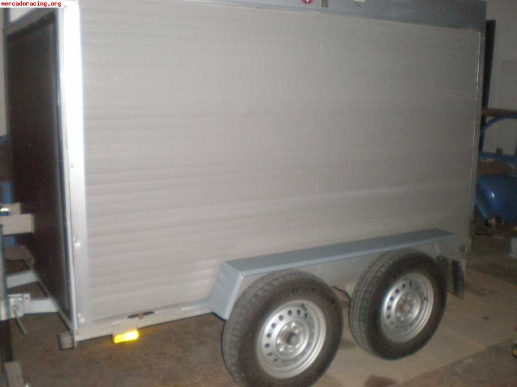 Remolque de 2 ejes para 750 kg