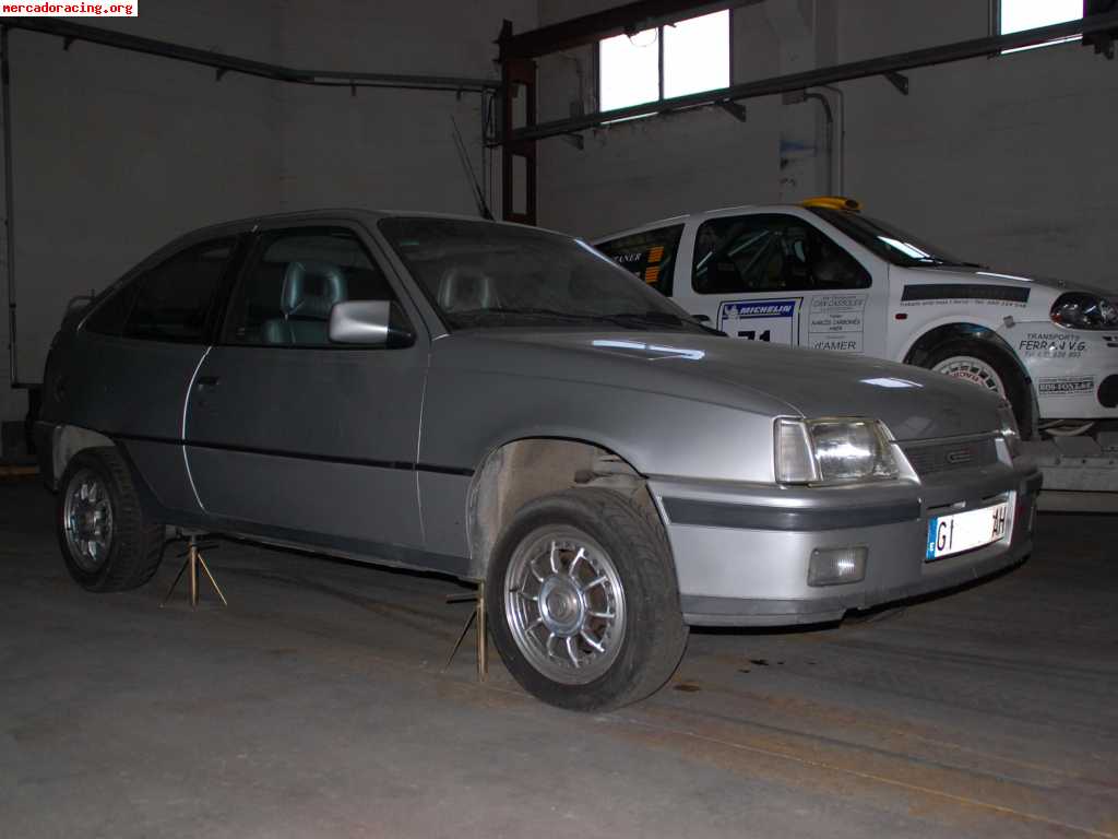 Opel kadett спойлер