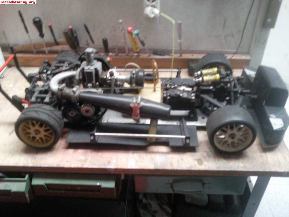 coches rc gasolina escala 1 5