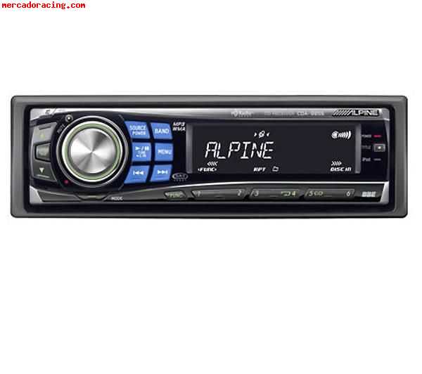 Alpine CDA9856 preparado par ipod