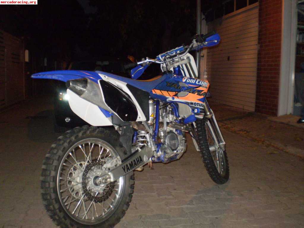 VENDO YAMAHA YZF 250  DE MOTOCROSS