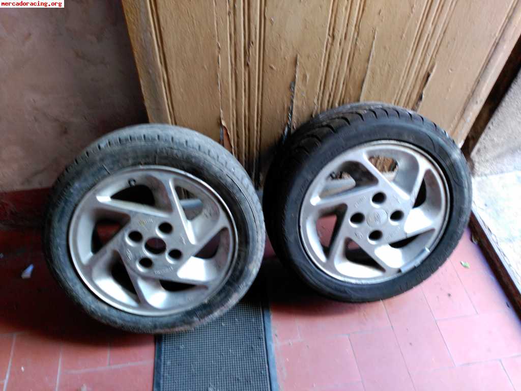 2 llantas FORD ESCORT RS TURBO