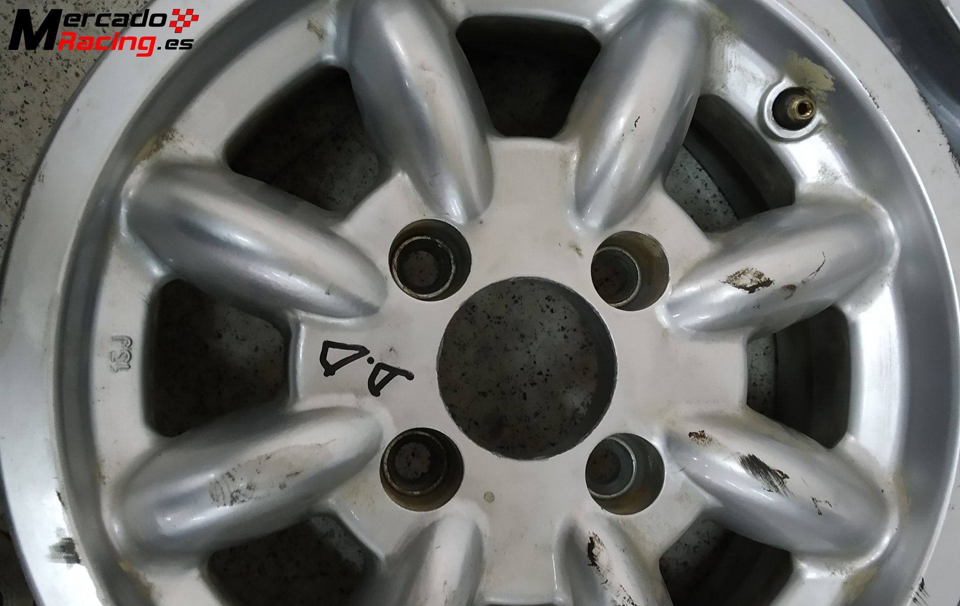 Llantas minilite originales Ford Escort 6