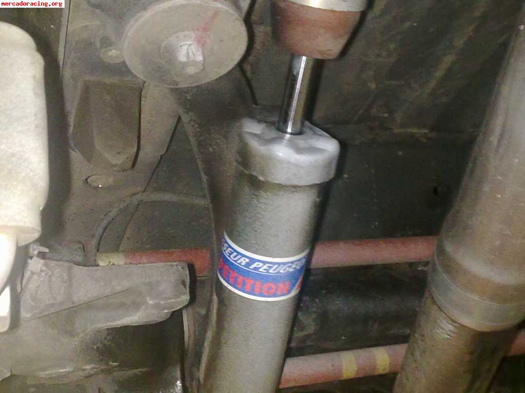 Suspension Peugeot sport 206 tierra y asfalto