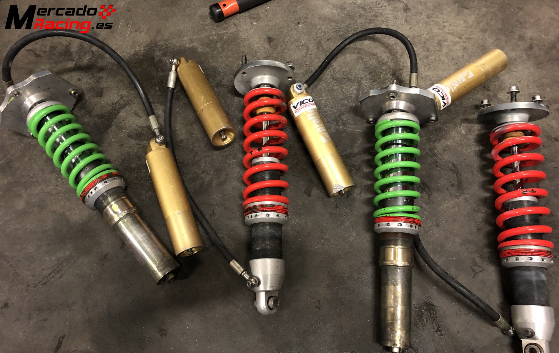 Suspension proflex 3 vias para porsche gt3 997