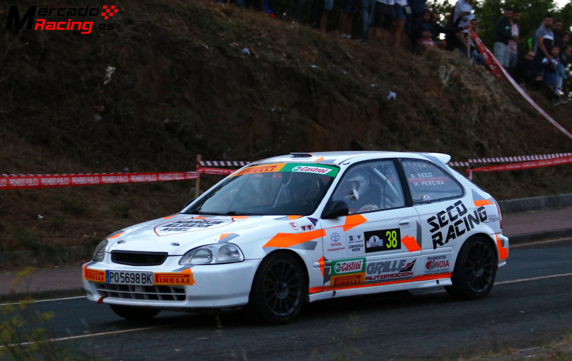 Спойлер honda civic ek