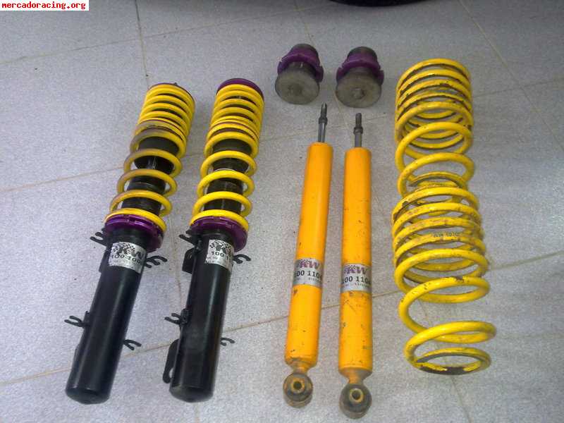 2 kit Suspensiones KW V2 golf 4/leon/a3
