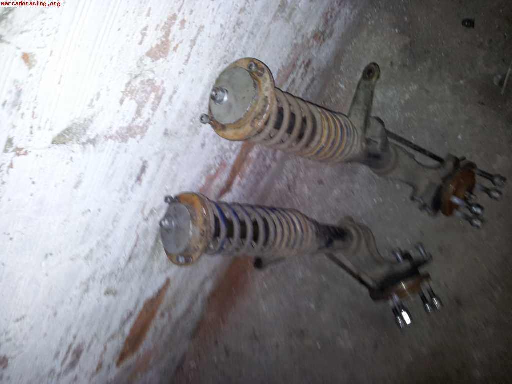 suspensiones delanteras.
