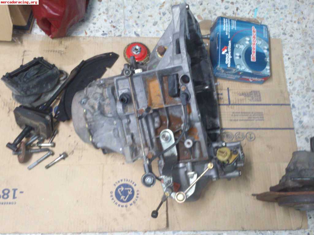 Puente de saxo vts/ 106. caja de citroen zx 2.0 16v