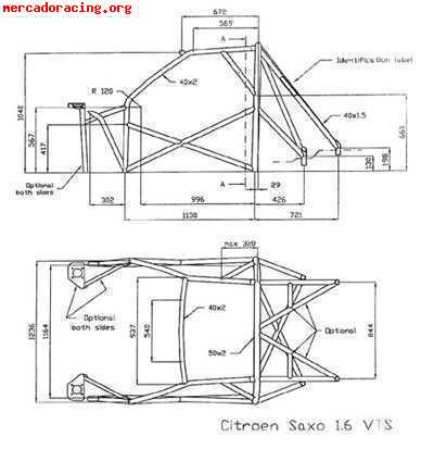 JAULA ANTIVUELCO MULTIPUNTO SPARCO